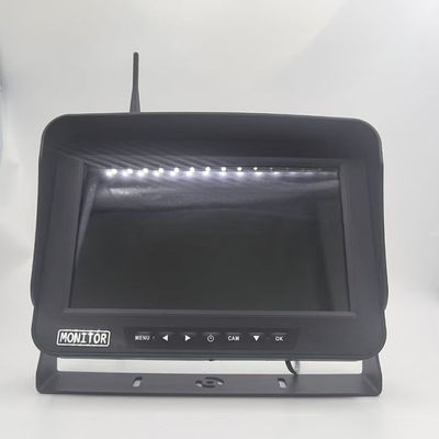 10.1 بوصة 4ch نظام كاميرا الرؤية الليلية اللاسلكية AHD للآلات الزراعية