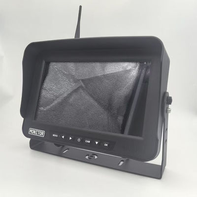 10.1 بوصة 4ch نظام كاميرا الرؤية الليلية اللاسلكية AHD للآلات الزراعية