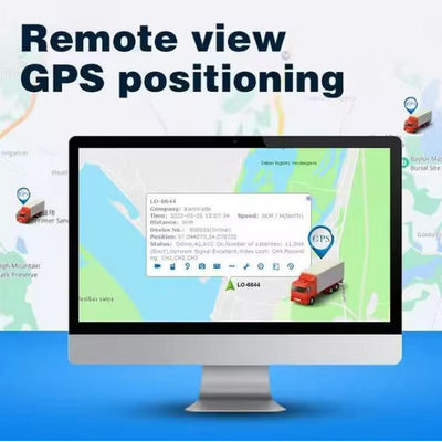 نظام كاميرا مراقبة متنقل بدقة 1080P و 4 قنوات مع شريحة SIM 4G و WiFi و GPS