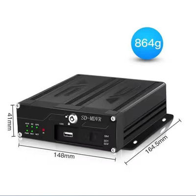 نظام كاميرا مراقبة متنقل بدقة 1080P و 4 قنوات مع شريحة SIM 4G و WiFi و GPS