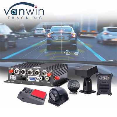 تتبع لقطات مباشرة 4ch 4G مراقبة تعب السائق SD DVR Cctv المحمول مع ADAS DSM BSD