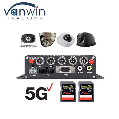تتبع لقطات مباشرة 4ch 4G مراقبة تعب السائق SD DVR Cctv المحمول مع ADAS DSM BSD