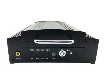 SSD التخزين AHD 720P سيارة DVR للمركبات العسكرية الخاصة / 3g واي فاي لتحديد المواقع تعقب المركبات