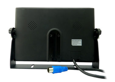 قوي 4CH 1080P شاشات الكريستال السائل سيارة رباعية شاشات DVR 12 ~ 24V مع 4 قناة HD المدخلات