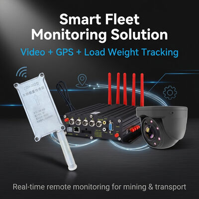 Construction Dump Truck Safety High-Precision Load Sensor and Mobile DVR Video Telematics System