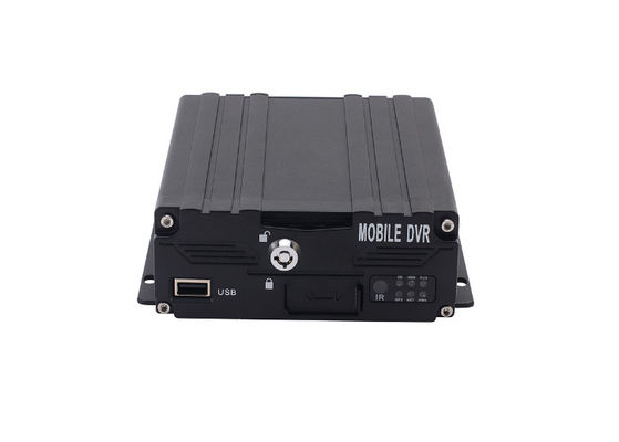 منصة CMS 9 ~ 32V H265 4CH بطاقة SD المزدوجة MDVR مع ماوس USB