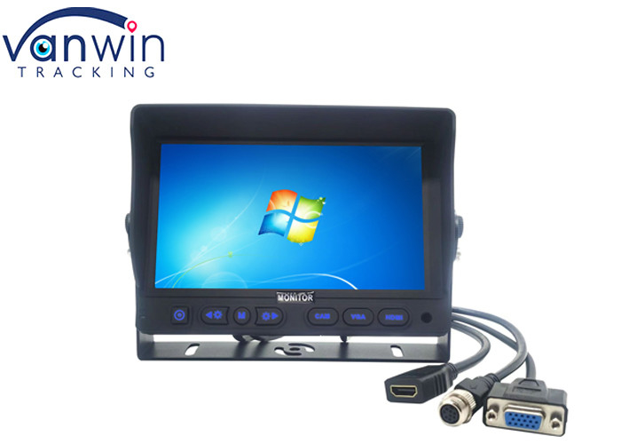 Android VGA HDMI Input AV TFT شاشة السيارة لعرض فيديو HD MDVR
