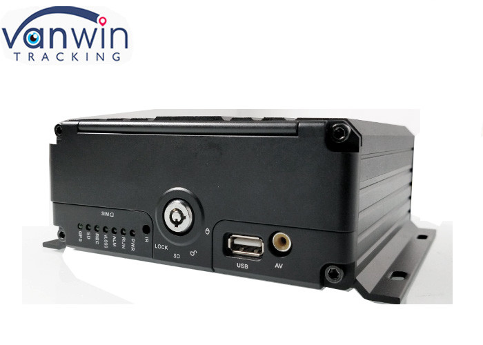 جهاز تسجيل الفيديو المحمول 4G GPS 8ch HDD مع نظام مراقبة أسطول المركبات WIFI