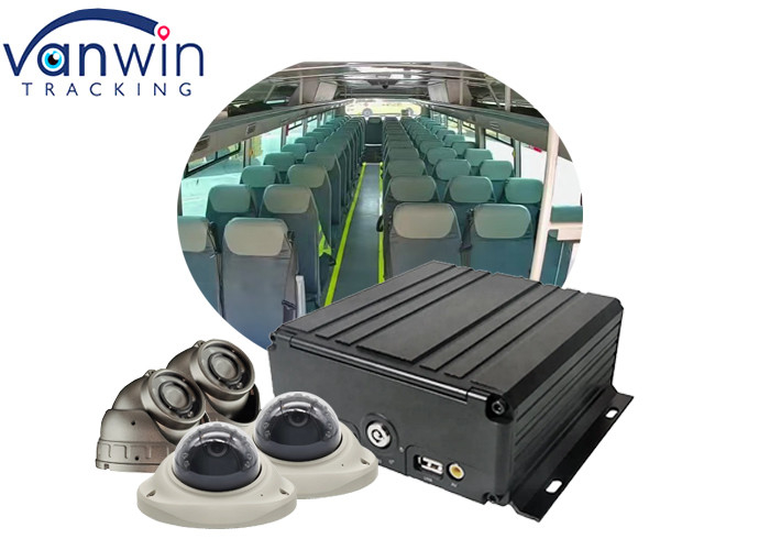 1080P MNVR GPS تعقب 4 قناة الشبكة DVR المحمولة لإدارة أسطول المركبات