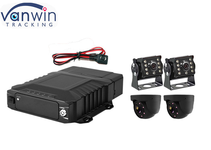 3G 4G GPS WiFi G-sensor اختياري 4CH SD HDD حلول DVR المحمولة
