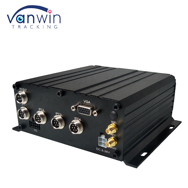 8-قناة NVR المحمول مع H.264 HDD 1080P القرص الصلب عن بعد 3G 4G GPS WiFi مراقبة شبكة المركبات الحافلات الشاحنات