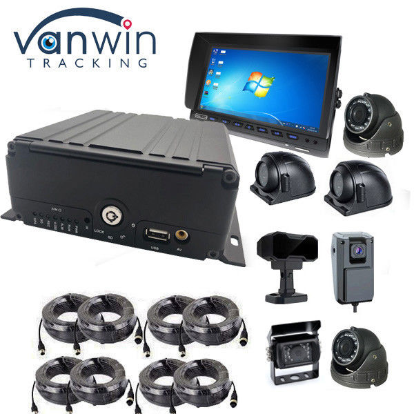 8CH AI MDVR 4G GPS DVR مركبة لدعم الحافلات ADAS DMS BSD مع 4G 5G مربع أسود سيارة مسجل فيديو لحافلة المدرسة