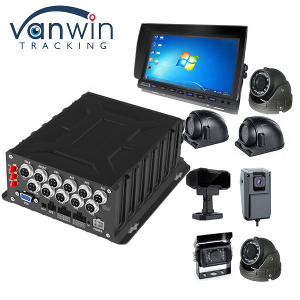 وصول جديد 8CH 1080P HDD DVR المحمول مع رقاقة Hisilicon ، دعم تخزين HDD 4TB ، 4G GPS WIFI