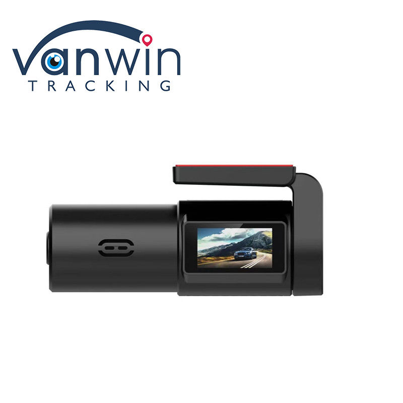 ADAS HD رؤية ليلية مراقبة موقف السيارات الإنترنت المحمول WIFI مخفية 360 درجة 1 بوصة سجل القيادة