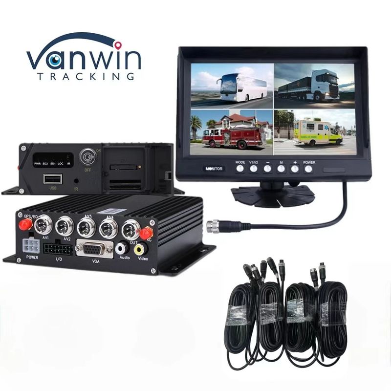 4CH/8CH H.265 SD 1080P DVR المحمول الذكي للبحث في الفيديو ومدى درجة الحرارة من -20C إلى 70C