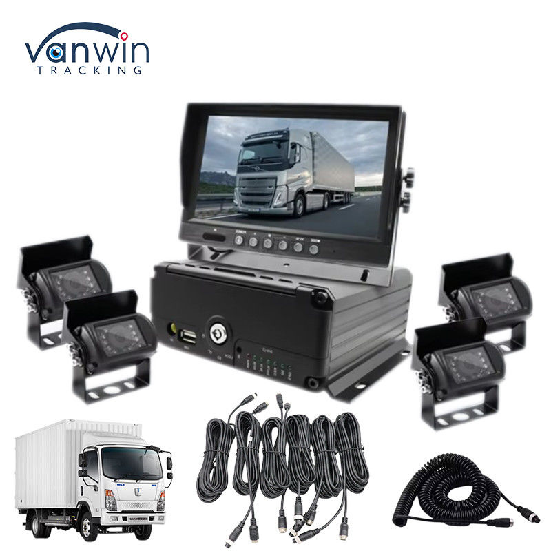 سيارة Black Box Camera سيارة DVR SIM SD Card شاحنة سيارة Recording Instrument MDVR Front And Rear Cameras Used For Bus Box