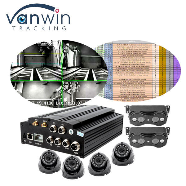 8CH 1080P عداد الركاب MDVR للحافلة ذات البابين ، نظام حساب الركاب الحافلة بدقة عالية