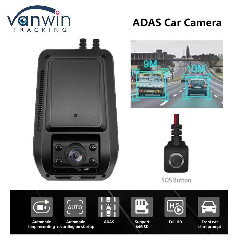 MINI 2CH 4CH 4G Dual Lens AI Dash Cam مع ADAS DMS 4G GPS للشاحنة الحافلة سيارة الأجرة