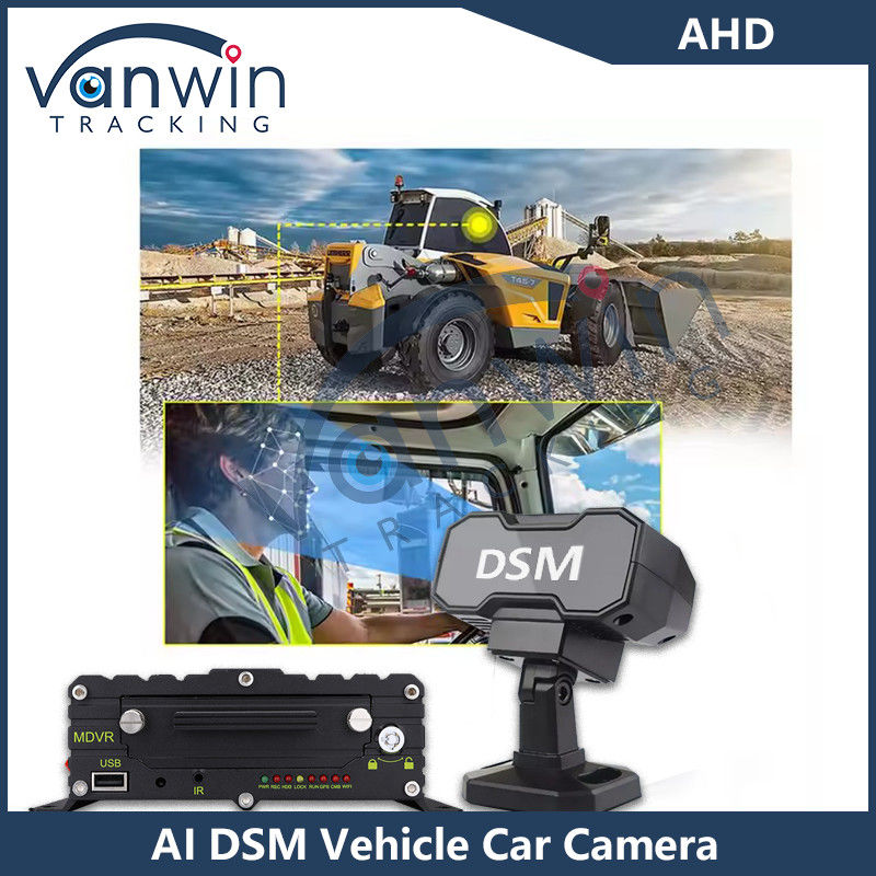 DMS 4G GPS Full HD مراقبة شاحنة كاميرا التعب مكافحة النوم
