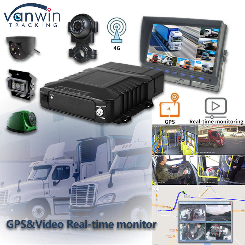 8CH مراقبة فيديو HDD DVR المحمول مع 4G GPS WIFI MDVR لمراقبة الوقت الحقيقي