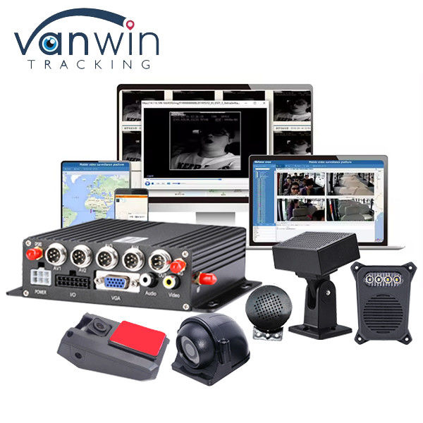 إدارة الأسطول نظام DVR المحمول GPS WIFI 4G AI ADAS DMS BSD 1080P H.264/H.265 API للحافلات والشاحنات