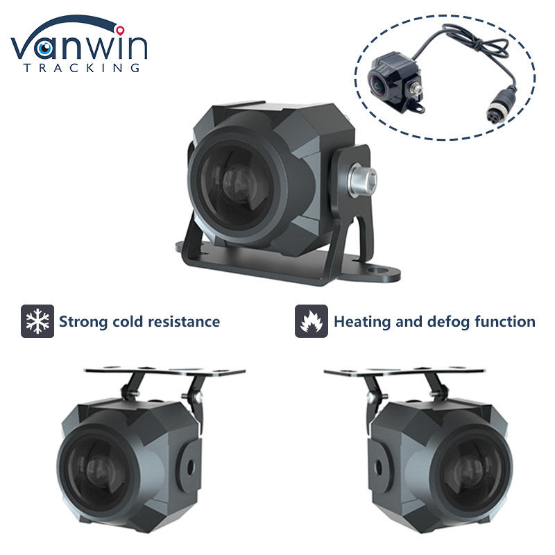 1080P IP69 مقاوم للماء 2MP تسخين المركبات مكافحة الضباب كاميرا السيارة مع زاوية عرض 180 درجة ووظيفة مقاومة للماء