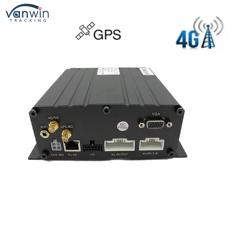 سهلة تثبيت 4CH MDVR 4G WiFi GPS مدعومة مراقبة مراقبة الأسطول لسيارات الأجرة شاحنات الحافلات الكاميرا مع CMSV6 البرنامج