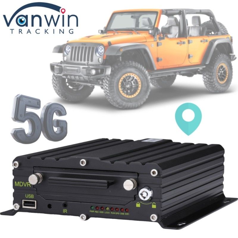 1080P أربع قنوات HDD MNVR مع 5G GPS لدعم مراقبة المركبات خدمة OEM