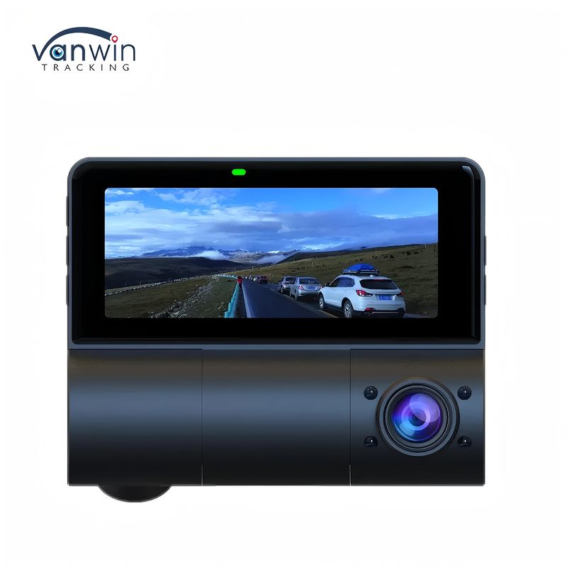 4G GPS Dash Cam 4K عدسة مزدوجة - Wifi Car DVR مع رؤية ليلية وتخزين سحابة