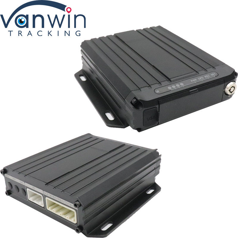 1080P بطاقة SD مزدوجة 4 قناة Dvr المحمول مع 4G GPS Wifi كاميرا كاميرات المراقبة الخاصة بالسيارة