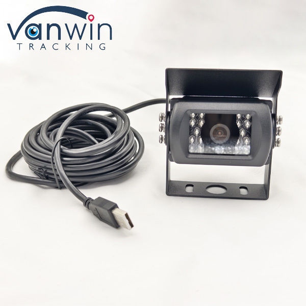 كاميرا احتياطية USB بدقة 1080 بكسل عالية الدقة للحافلات، شاشة عكسية مقاومة للماء، مستشعر صور AHD لركن السيارة