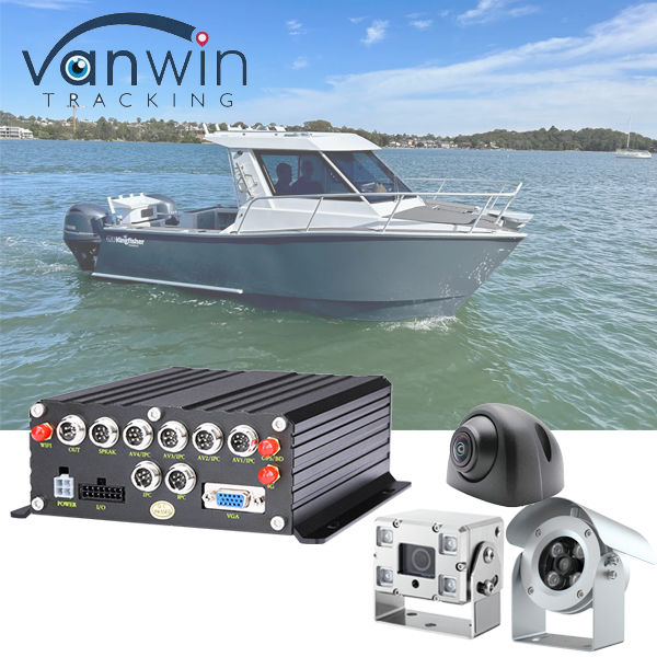 مسجل فيديو رقمي محمول MNVR 6 قناة HDD SSD NVR المحمول مع 3G 4G GPS لسفن ضخ الرمل