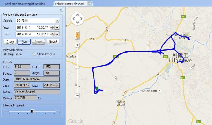 تخصيص 2G 4G GPS تعقب سيارة جهاز تتبع المركبات مع Sdk و Api 6
