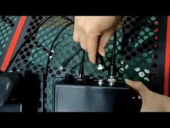 2M-3.5M-5M-10M مجموعة أجهزة استشعار وقوف السيارات المضادة للتصادم الثقيلة ، شاشة LED كبيرة مع إنذار صوتي