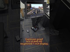 4 قنوات مراقبة الذكاء الاصطناعي مضاد للماء مضاد للانفجار 10 بوصة شاشة AHD للسيارات الميكانيكية