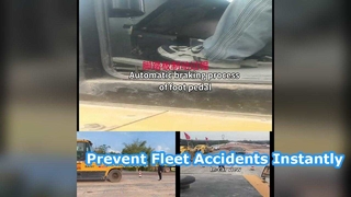 AI 4G GPS WIFI MDVR Dashcam Recorder مع 77 جيجا هرتز رادار AEBS محرك الفرامل الرقمي نشط الاصطدام Miti